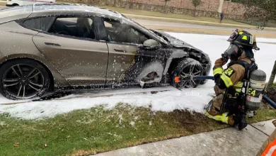 Bir Tesla Model S Daha Park Halindeyken Yandı 7 Bir Tesla Model S Daha Park Halindeyken Yandı