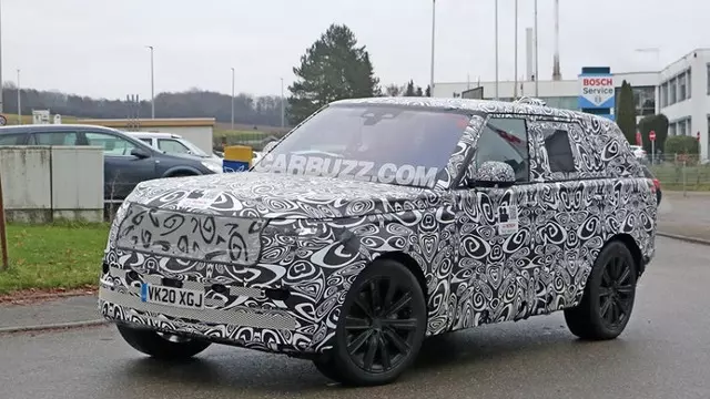 2022 Range Rover'dan Yeni Fotoğraflar Geldi