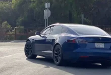 Tesla Model S'in Bir Prototipi Yollarda Görüntülendi