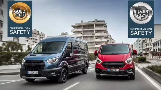 Euro NCAP'ten Ford Transit ve Custom'a İki Ödül Birden