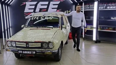 Okey Taşıyla Kaplanan Otomobilin Sahibine Ceza Kesildi