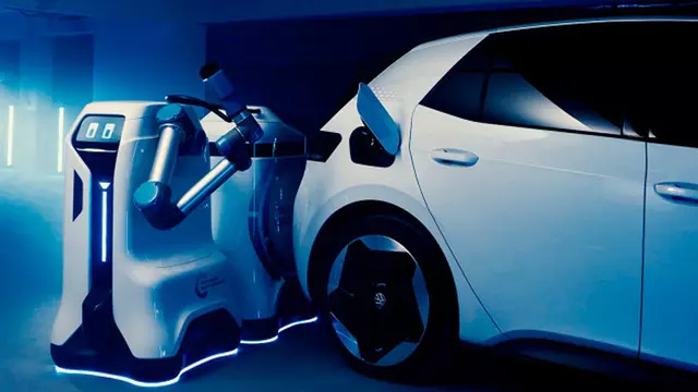 Volkswagen'in Mobil Şarj Robotundan Yeni Video