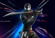 Fortnite'a G.I. Joe Karakteri Snake Eyes'ın Kostümü Geldi