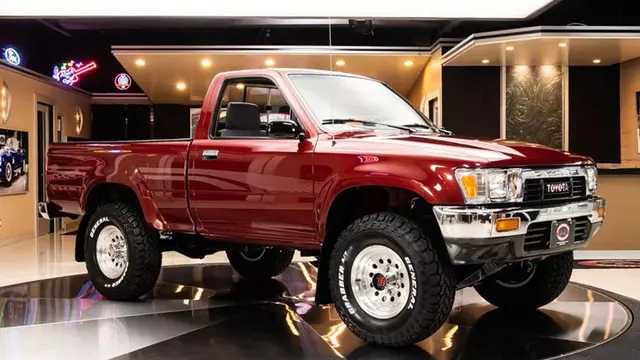 Azca Kullanılmışı Ender Olan 1991 Toyota Pickup Satışa Sunuldu 1 Az Kullanılmışı Nadir Olan 1991 Toyota Pickup Satışa Sunuldu