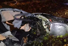 Kaza Yapan Model 3'ün Pil Hücreleri, Şarapnel Gibi Saçıldı