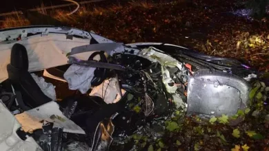 Kaza Yapan Model 3'ün Pil Hücreleri, Şarapnel Gibi Saçıldı