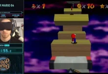 Bir Yayıncı, Super Mario 64'ü Görmeden 39 Dakikada Bitirdi