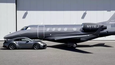Dünyanın İlk Eş Tasarımlı Özel Jeti ve Spor Otomobili