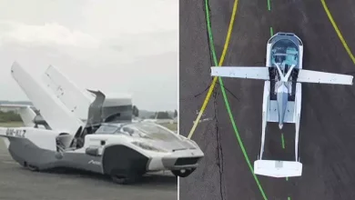 Sadece 3 Dakikada Uçak Haline Gelen Araba: AirCar