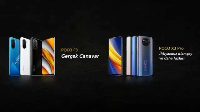 POCO F3 ve POCO X3 Pro'nun Türkiye Fiyatları Açıklandı