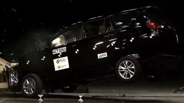Toyota Innova Crysta, ASEAN NCAP'te 5 Yıldız Aldı