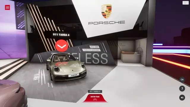 Porsche 2020 Pekin Otomobil Fuarı'nda Sanal Stand Açtı