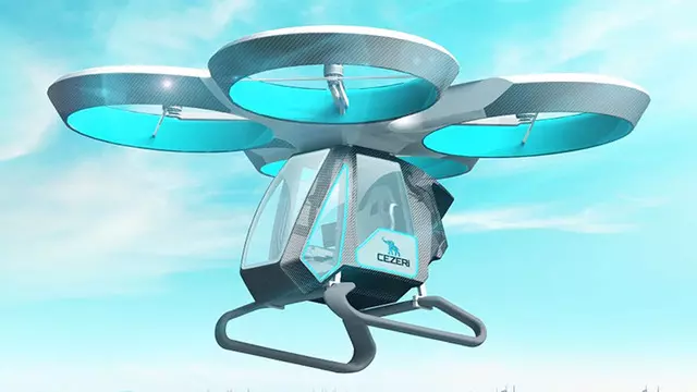 Şimdi ABD Düşünsün: Türkiye'nin İlk Uçan Otomobili CEZERİ 1 Şimdi ABD Düşünsün: Türkiye'nin İlk Uçan Arabası CEZERİ