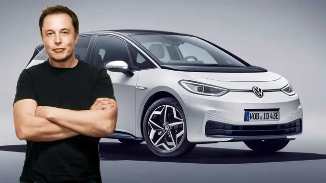 Elon Musk, Volkswagen ID.3 ile Test Sürüşüne Çıktı (Video)