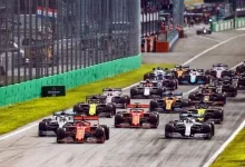 Ferrarilerin Perte Çıktığı İtalya GP'de Yarış Durdu