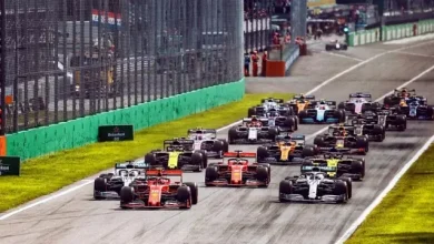 Ferrarilerin Perte Çıktığı İtalya GP'de Yarış Durdu