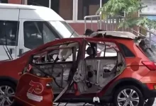 Çin'de Bir Elektrikli Otomobil, Şarj Edildiği Sırada Patladı