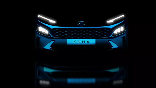 Hyundai, Yenilenmiş Kona'nın Tanıtım Görsellerini Paylaştı