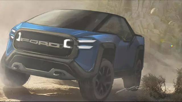 Bir Tasarımcı, Ford İçin Elektrikli Kamyonet Tasarladı