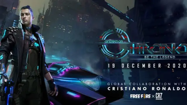 Free Fire'ın Yeni Oynanabilir Karakteri Ronaldo Oldu