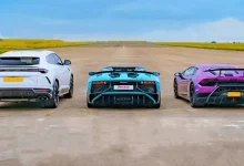 Lamborghini Urus vs. Aventador vs. Huracan (Video)
