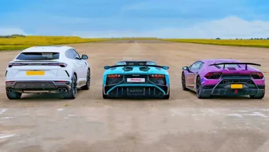 Lamborghini Urus vs. Aventador vs. Huracan (Video)
