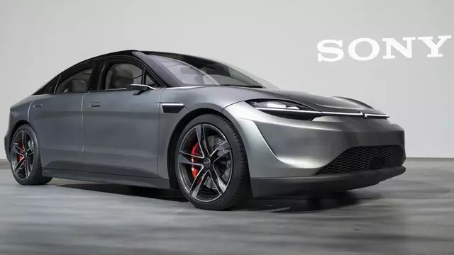 Sony, Elektrik Motorlu Aracı Vision-S'i Tokyo'ya Getirdi