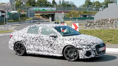 2021 Audi RS3 Sedan'ın Yeni Görüntüleri Ortaya Çıktı