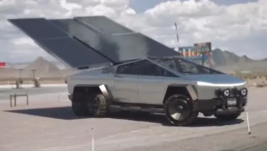 Güneş Panelli Bir Cybertruck Iyi mi Görünürdü? (Video) 4 Güneş Panelli Bir Cybertruck Nasıl Görünürdü? (Video)