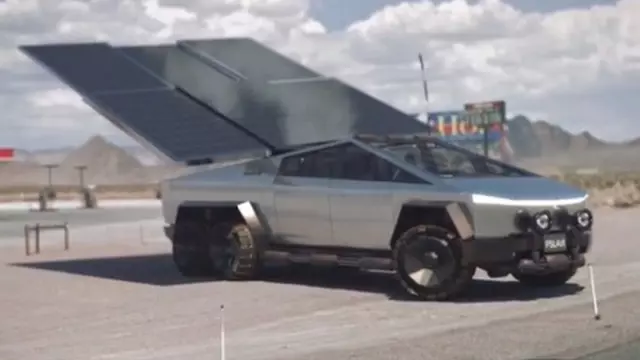 Güneş Panelli Bir Cybertruck Nasıl Görünürdü? (Video)