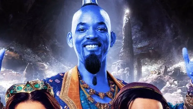 Aladdin Filminden Will Smith'in İlk Mavi Görüntüsü