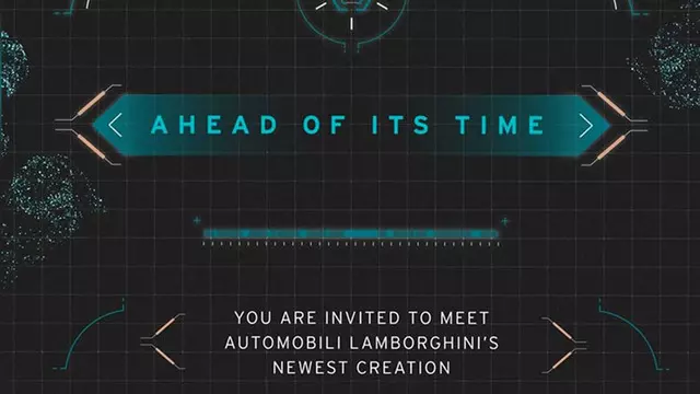 Lamborghini, “Zamanının Ötesinde” Bir Şey Tanıtacak