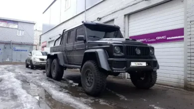 Orijinalinden Farksız, Rus Yapımı Mercedes-Benz G63 6x6