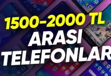 1.500 - 2.000 TL Arasında En İyi Akıllı Telefonlar