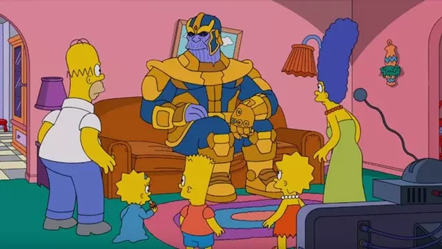 Thanos, Simpsonları Ziyaret Ederse Ne Olur?