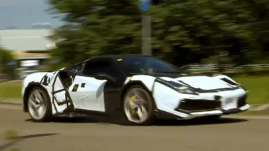 Ferrari'nin Yeni Aracı, İtalya Sokaklarında Görüntülendi