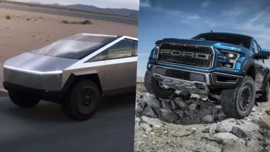 Tesla Cybertruck - Ford F-150 Raptor Karşılaştırma Videosu