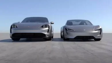 Tesla Roadster - Porsche Taycan Karşılaştırma Videosu