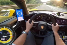 Porsche 911 Turbo S’in Saatte 330 Km Hıza Ulaştığı Video