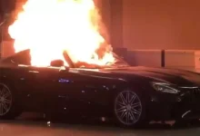 ABD'deki Protestolarda Bir Mercedes AMG GT Ateşe Verildi
