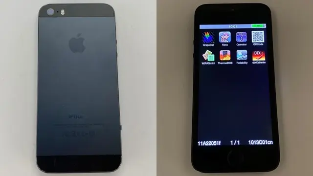 Siyah-Lacivert iPhone 5s'in Prototip Fotoğrafları Paylaşıldı 1 Siyah-Lacivert iPhone 5s'in Prototip Fotoğrafları Paylaşıldı