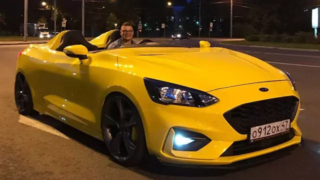 Kapıları, Camı ve Tavanı Olmayan Ford Focus Speedster 1 Kapıları, Camı ve Tavanı Olmayan Ford Focus Speedster