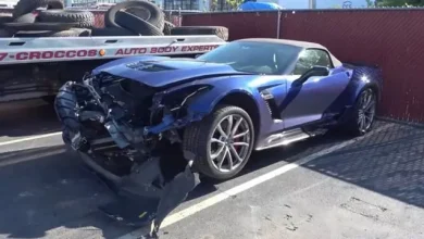 Bir YouTuber'ın C7 Corvette Z06'sı Pert Oldu (Video)