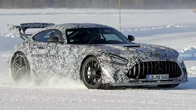 Mercedes-AMG GT Black Series Gizli Olarak Görüntülendi