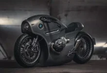 Fütüristik Bir Tasarımla Modifiye Edilen BMW R9T