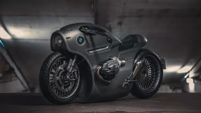 Fütüristik Bir Tasarımla Modifiye Edilen BMW R9T
