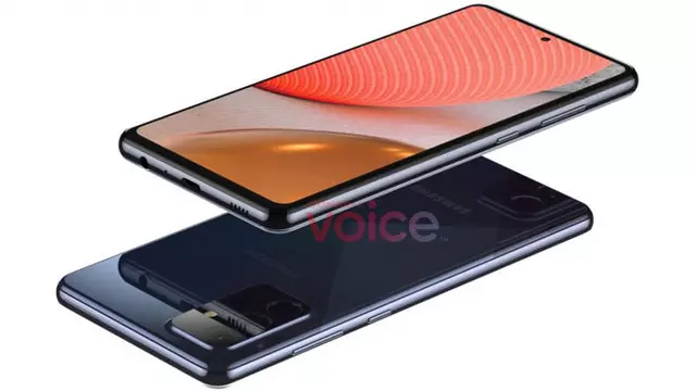 Samsung Galaxy A72'nin Tasarımı Ortaya Çıktı