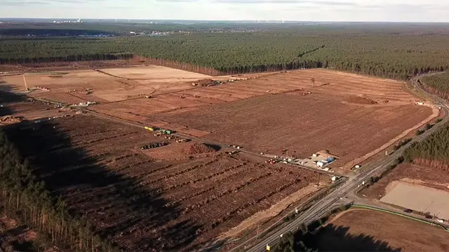 Tesla Gigafactory Berlin Fabrikası İçin Çalışmalar Sürüyor