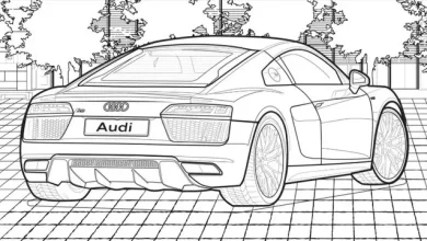 Audi, Evde Canı Sıkılanlar İçin Boyama Kitabı Yayınladı