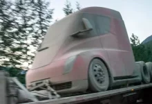 Tesla Semi Kamyon, Kış Testinden Dönerken Görüntülendi